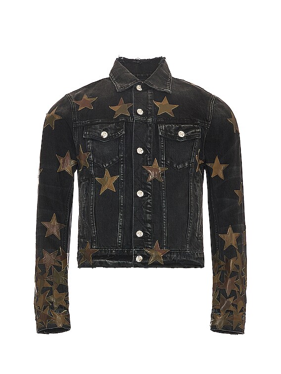 Amiri CHEMIST デニムジャケット - Aged Black | FWRD