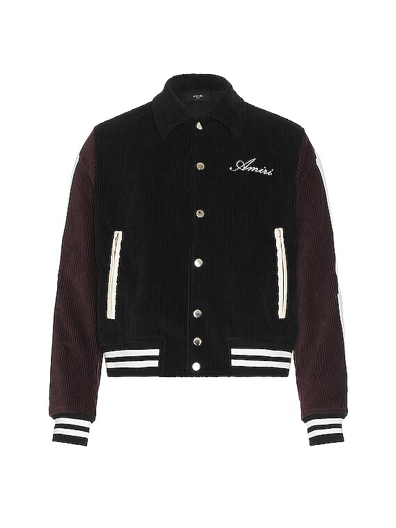 Corduroy Bones Varsity Jacket