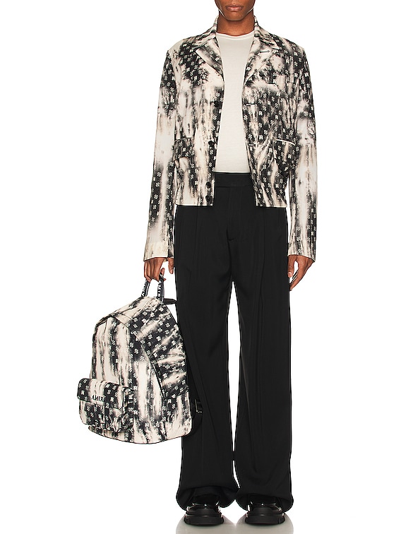 Amiri Micro Ma Paisley Work Jacket in Black | FWRD