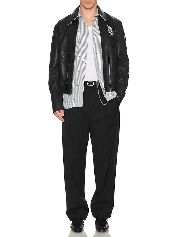 ブルゾン AMIRI SS25 MA MUSIC NOTE BLOUSON (AMOUBN1074 001) Buy Amiri MA Music Note Blouson 'Black' - AMOUBN1074 001