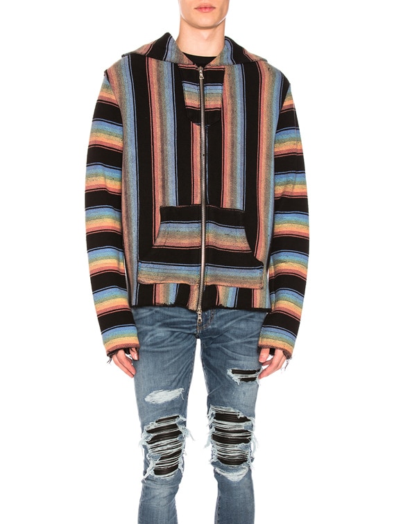 amiri rainbow hoodie