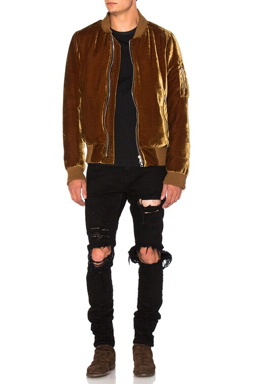 Black Gold Men's Bomber Jacket – AmbiVirile Menswear