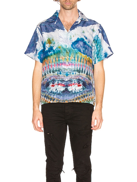 Amiri Tie Dye Shirt in Multi-Color | FWRD