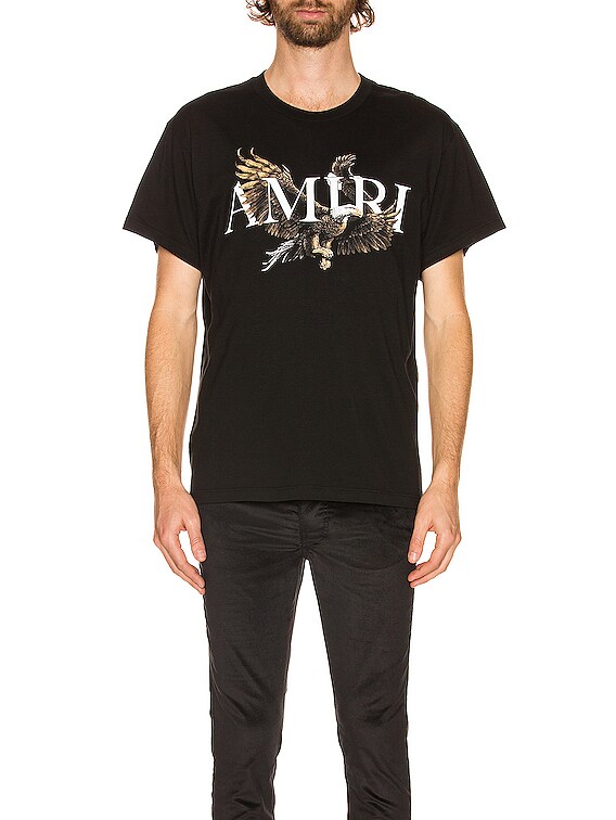 Amiri Eagle Tee in Black | FWRD