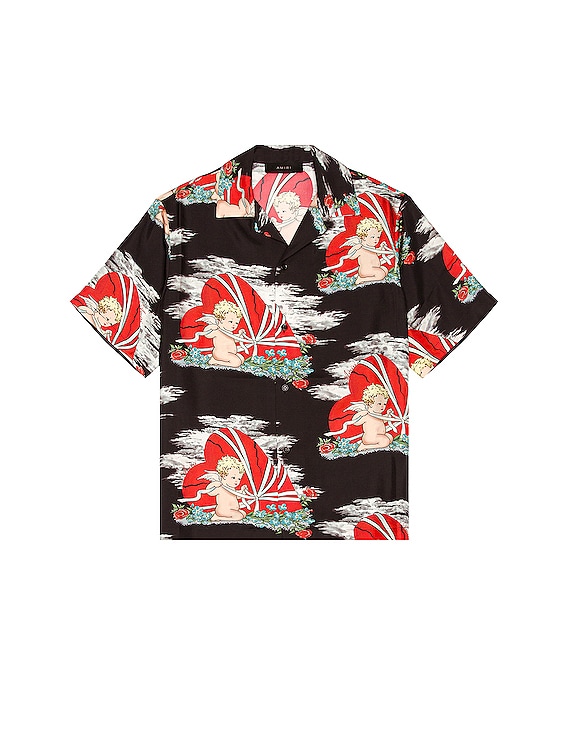 AMIRI Silk high quality Cherub Bowling Shirt