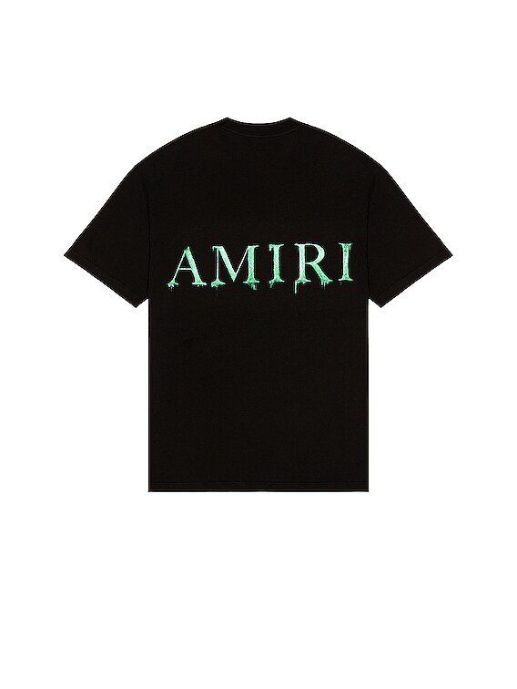 AMIRI Watercolor MA T-Shirt Black for Men