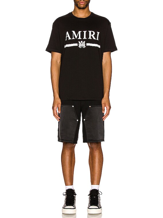 【美品】AMIRI MA Bar Club Tee XL アミリ Amiri Ma Bar Tee in Black | FWRD