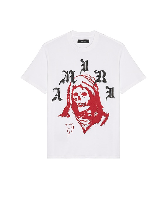 Amiri / アミリ / ウェス・ラング ソーラーキングス Tシャツ Amiri Wes Lang Solar Kings Tee in White | FWRD