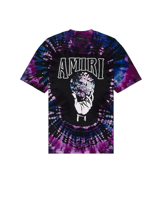 AMIRI Tie-dyed printed cotton-jersey T-shirt