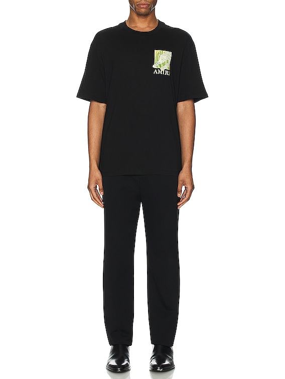 Amiri LEOPARD T-SHIRT Tシャツ バックプリント有り AMIRI Leopard Tee Black Men's - SS21 - US