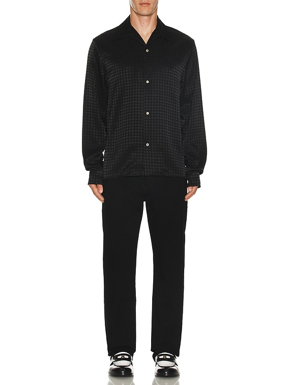 Amiri MA Quad Long Sleeve Shirt in Black | FWRD Amiri MA Quad Long Sleeve Shirt in Black | FWRD