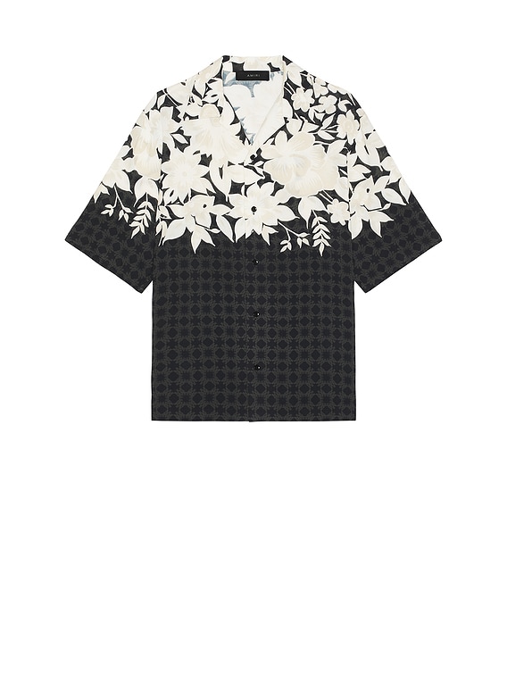 Amiri Garden Camp Shirt in Black | FWRD
