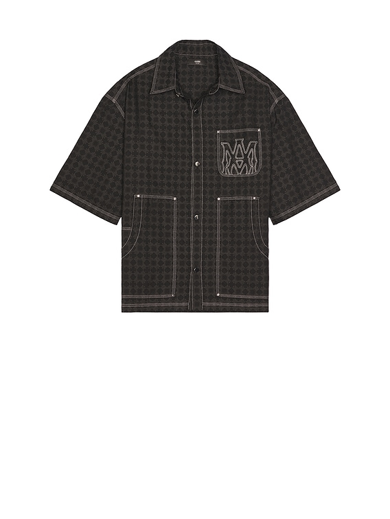 AMIRI MA quad ポロシャツ 正規品 Amiri Ma Quad Cotton Polo Shirt | Saks Fifth Avenue