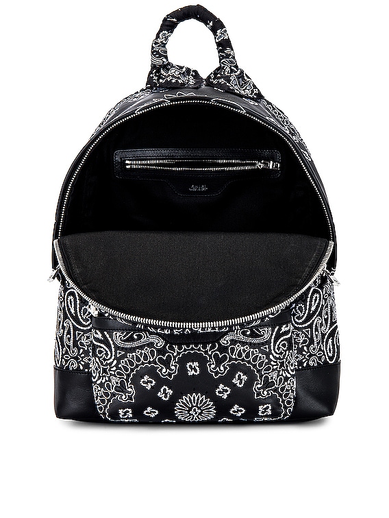 Amiri Bandana Classic Backpack in Black | FWRD