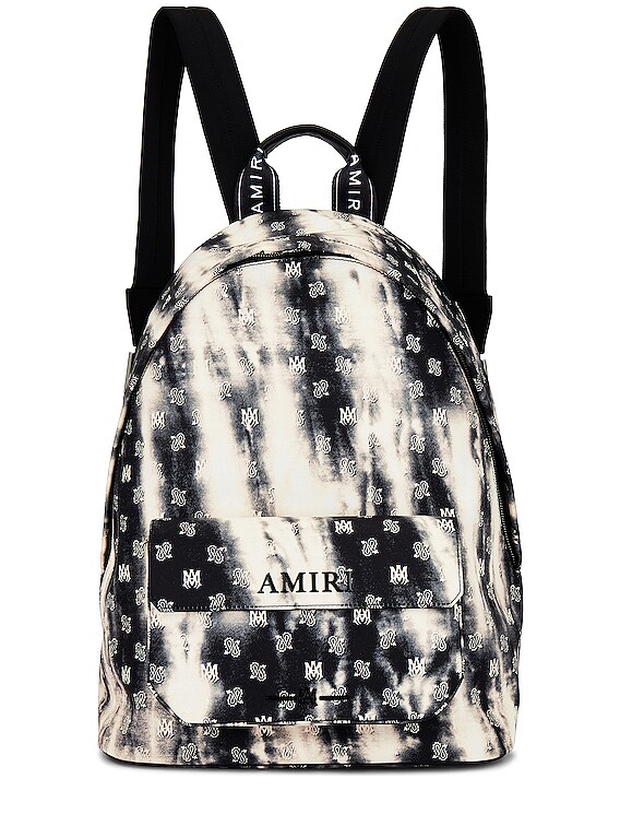 Amiri Micro Paisley Tiedye Backpack in Black | FWRD