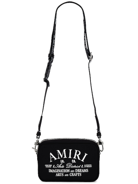 AMIRI Arts District ショルダーバッグ カメラバッグ Amiri Arts District Camera Bag in Black | FWRD