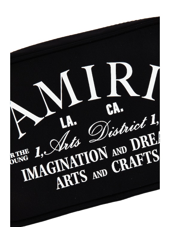 Amiri Arts District Camera Bag in Black | FWRD