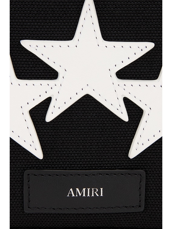 Amiri Three Star Camera Case in Black | FWRD