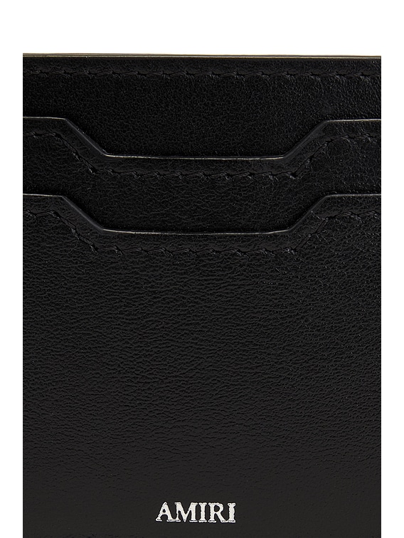 AMIRI お洒落 THREE STAR LEATHER BIFOLD Amiri Black Three Star Leather Bifold Wallet | ModeSens
