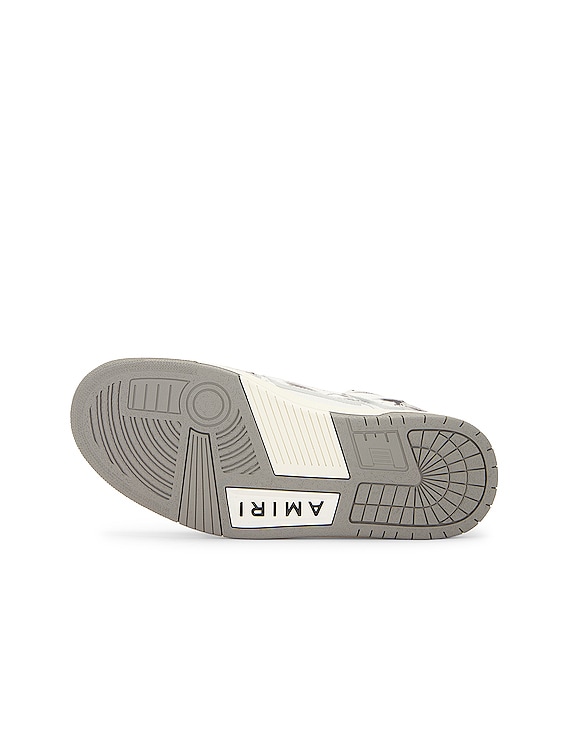AMIRI オーバルティー Amiri TIE DYE SKEL TOP LOW スニーカー - Grey | FWRD