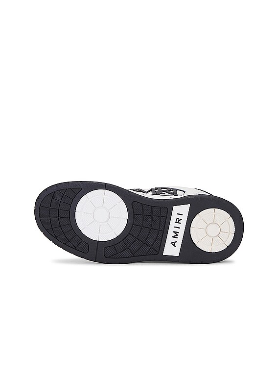 Amiri Classic Low in White & Black | FWRD Amiri Classic Low in White & Black | FWRD