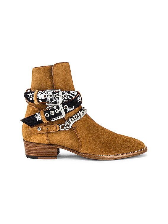 Amiri Bandana Boot in Cognac FWRD