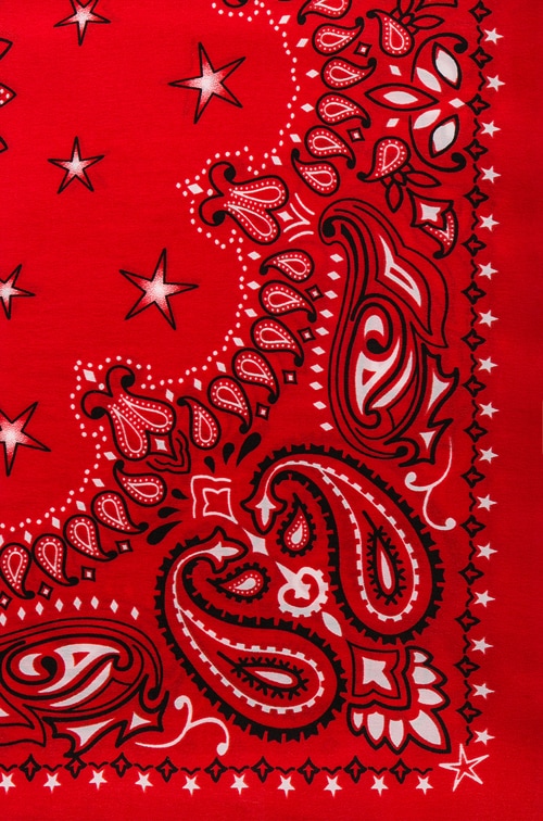 Amiri Silk Bandana in Red | FWRD