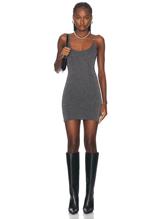 Lurex Mini Dress