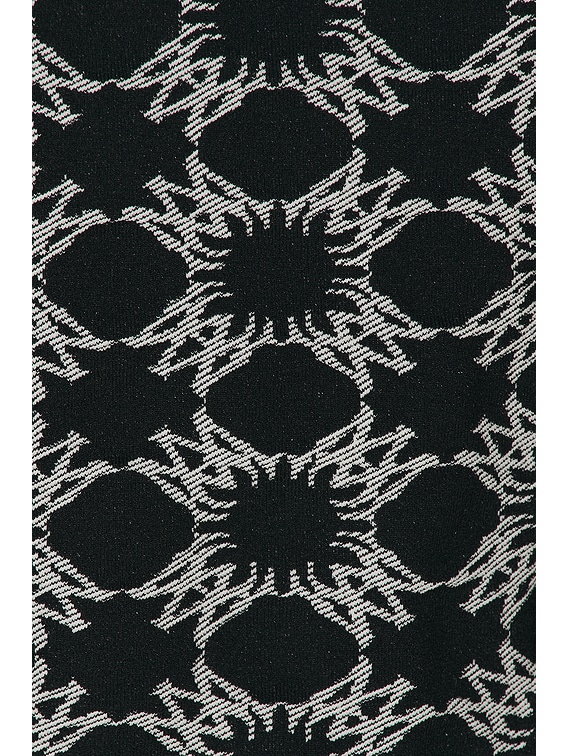 Amiri Quad Seamless Half Zip Top in Black | FWRD