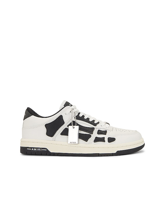 Amiri Black/White Skeltop Low Sneakers