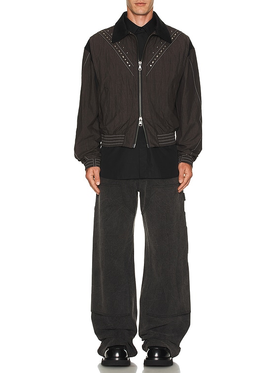 【2024新品】ANDERSSON BELL / グレートラウザー　2024SS Andersson Bell DUA ジャケット - Charcoal | FWRD