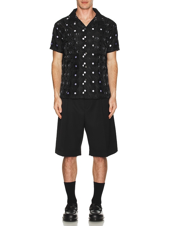 [ANDERSSON BELL] HALF SHEER FLOWER SHIRTS ☆送料込☆ Andersson Bell Half Sheer Flower Lace Shirt Ecru | UJNG