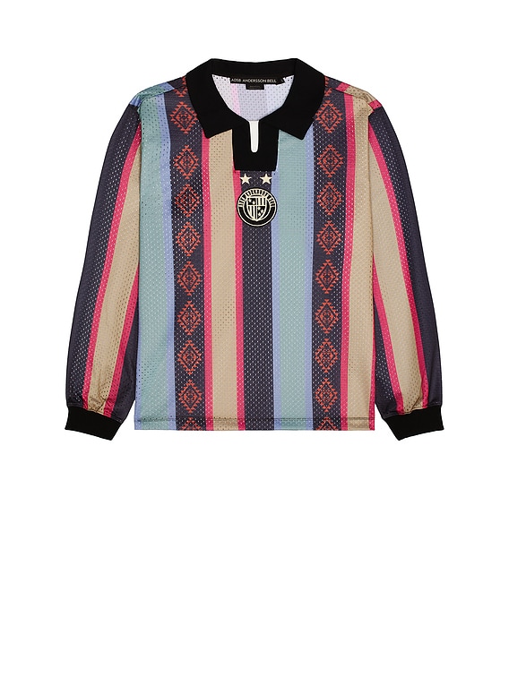 Andersson Bell Stripe Long Sleeve T-Shirt in Multicolor | FWRD