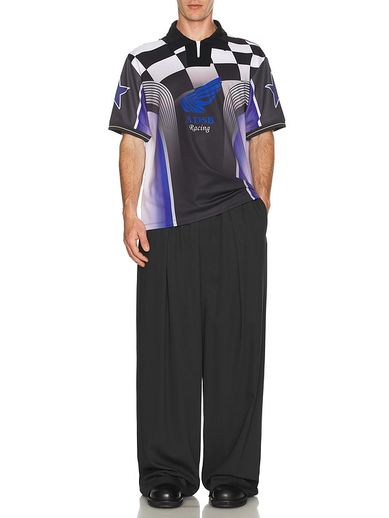 ★ANDERSSON BELL★ checkboard racing t-shirt atb1298m(BLUE/B MUSINSA | ANDERSSON BELL Checkerboard Racing T-shirt