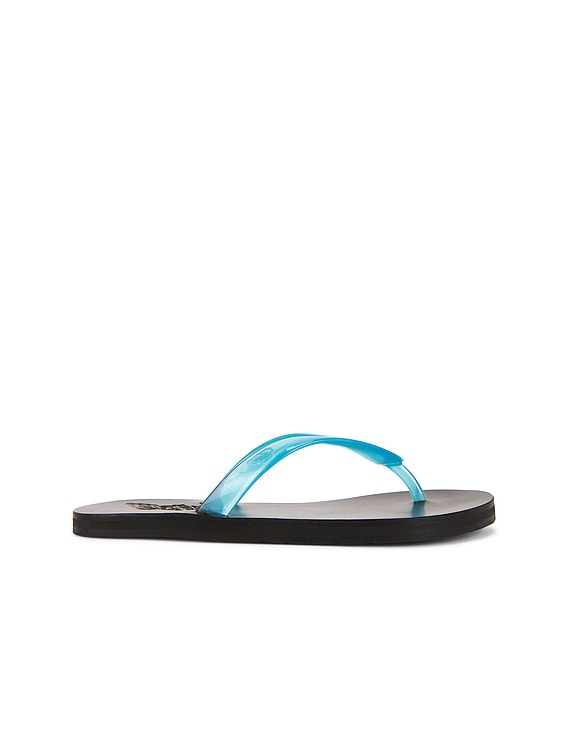 Ancient Greek Sandals Saionara Jelly Sandal in Clear Blue | FWRD
