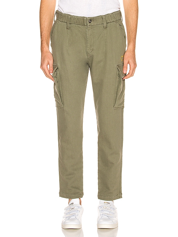 adidas x HUMAN MADE 5 Pocket Pant in Olive | FWRD