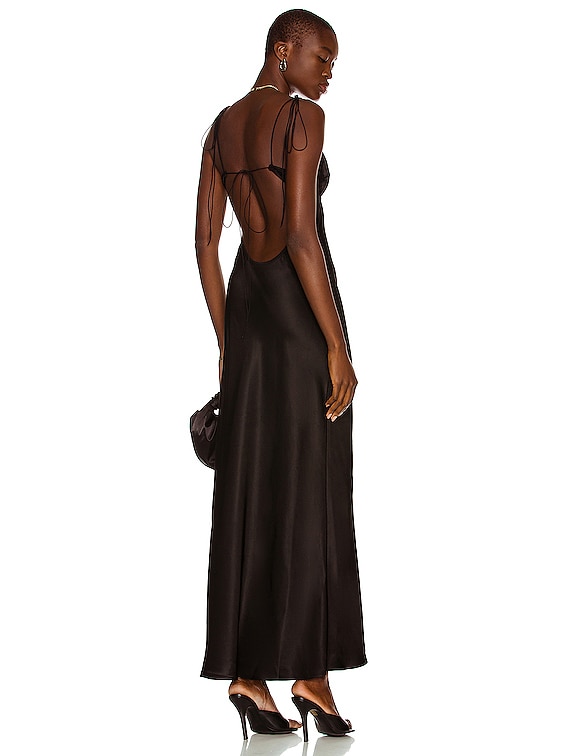 anna october black dress ANNA OCTOBER Mini Waterlily Dress I ICON main image 1
