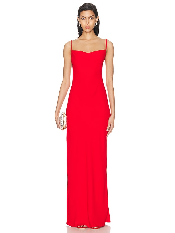 anna october red dress Tulip dress Anna October