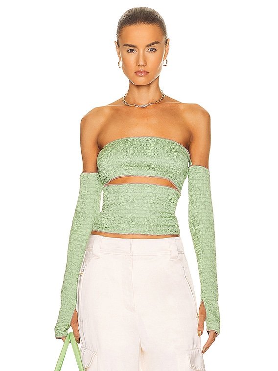 Elise Top in Green