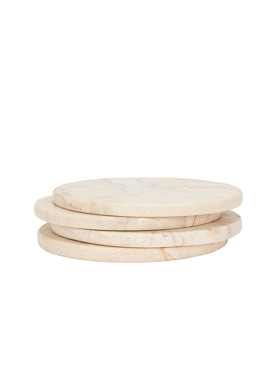 Set Of Four Oversized Coasters
