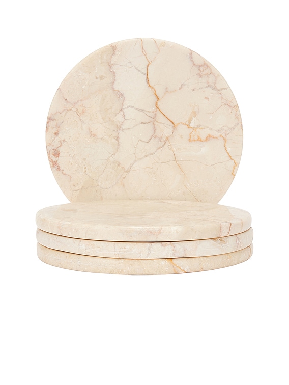 Set Of Four Oversized Coasters