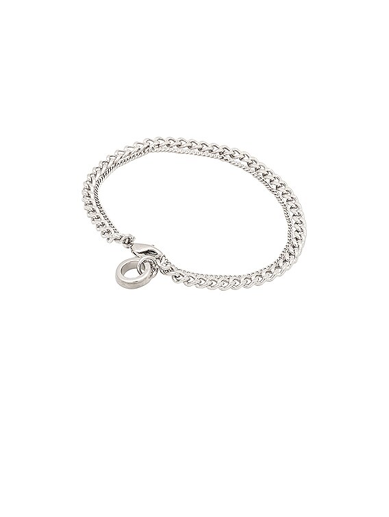 A.P.C. Minimal Bracelet in Argent | FWRD