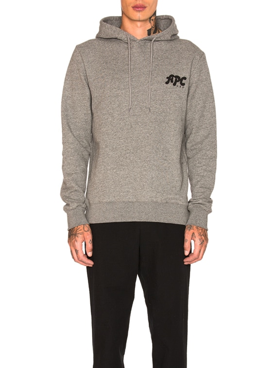 apc hoodie grey