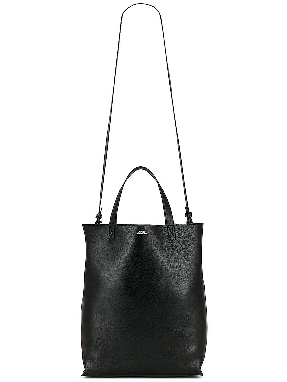 ☆A.P.C.☆ Medium Myko Cabas Tote Bag Black PXBOKM61659LZZ P Maiko medium shopping bag – A.P.C.