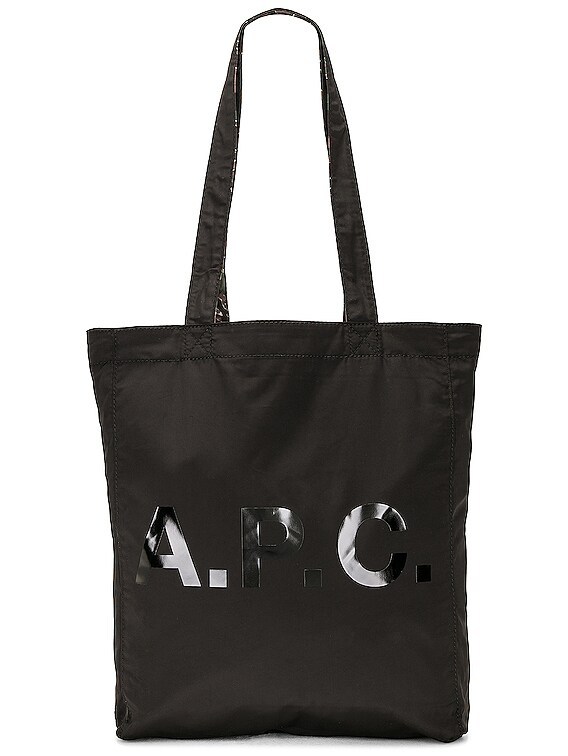 トートバッグ Lou Reversible Tote Bag - A.P.C. - Synthetic - Khaki Apc Tote Bag Lou Reversible - A.p.c. - Synthetik - Khaki