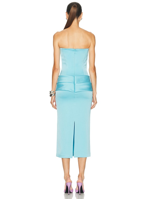 sachin and babi light blue dress Ashe Drop Waist Midi Dress main image 0