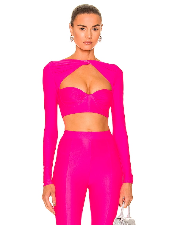 Fluro clearance crop top