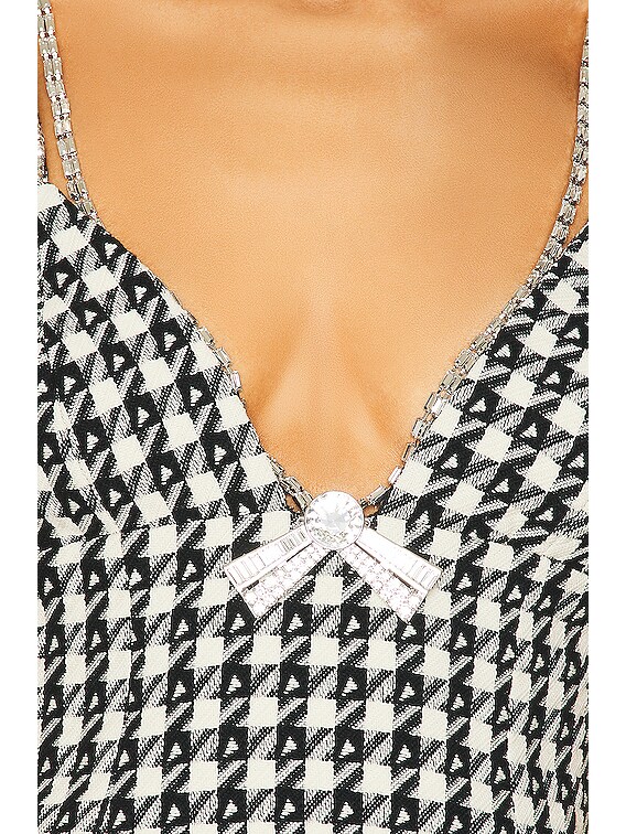 area deco bow mini dress AREA PINK DECO BOW MINI DRESS - SIZE 2