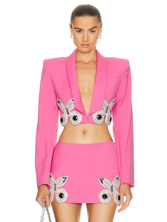 Versace butterfly shop blazer