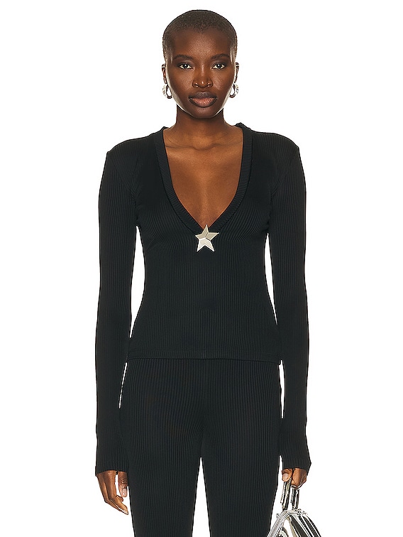 Studded Star Long-Sleeve Top Studded Star Long-Sleeve Top